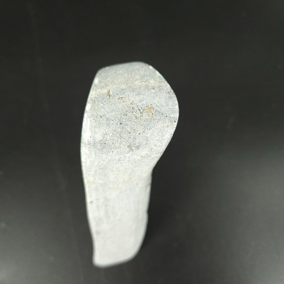 Inuit Eskimo Carving Etching Soapstone Soap Stone Sculpture CAN Igloo Tag Signed - Picture 9 of 13